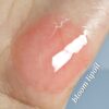 nude pink lip oil